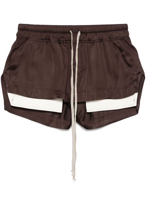 Shorts Fog in marrone Rick owens - donna